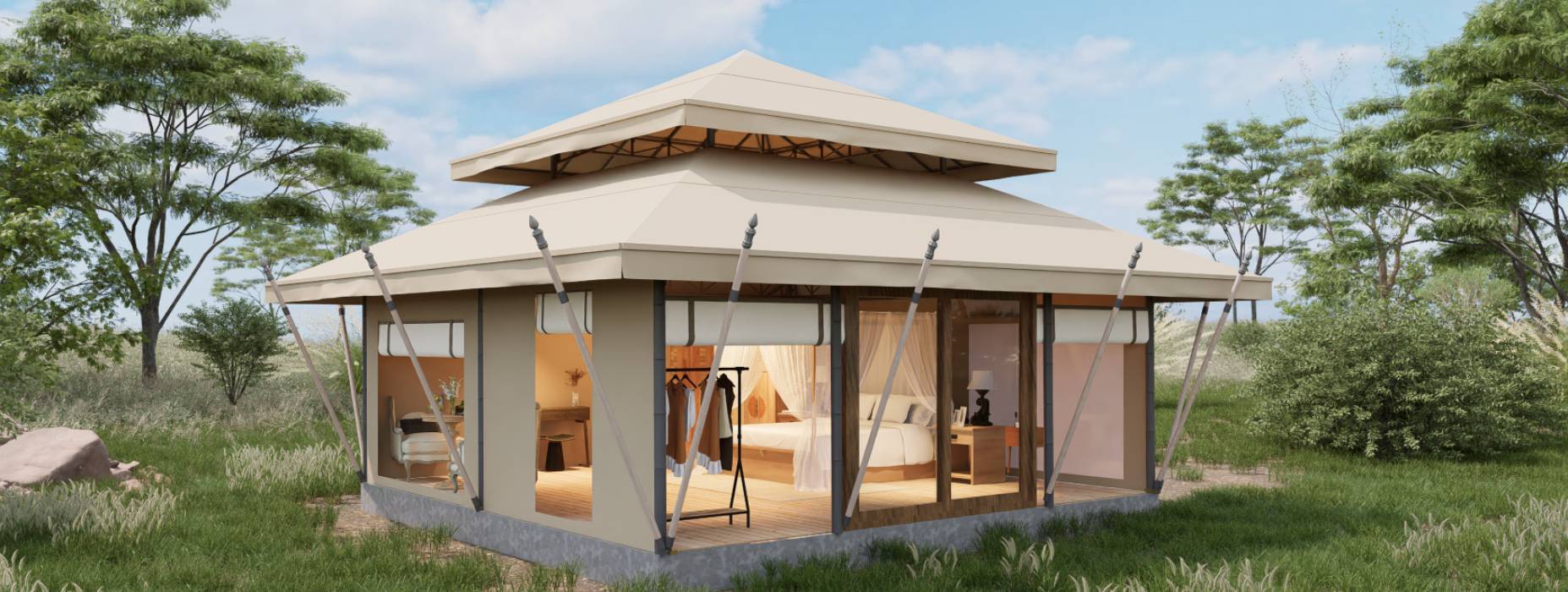 盐山县户外野奢帐篷